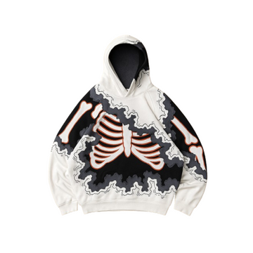 Moiré Skull Hoodie – Exclusive Drop