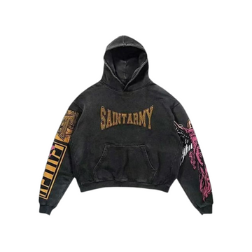 Moire Angel Wings Hoodie