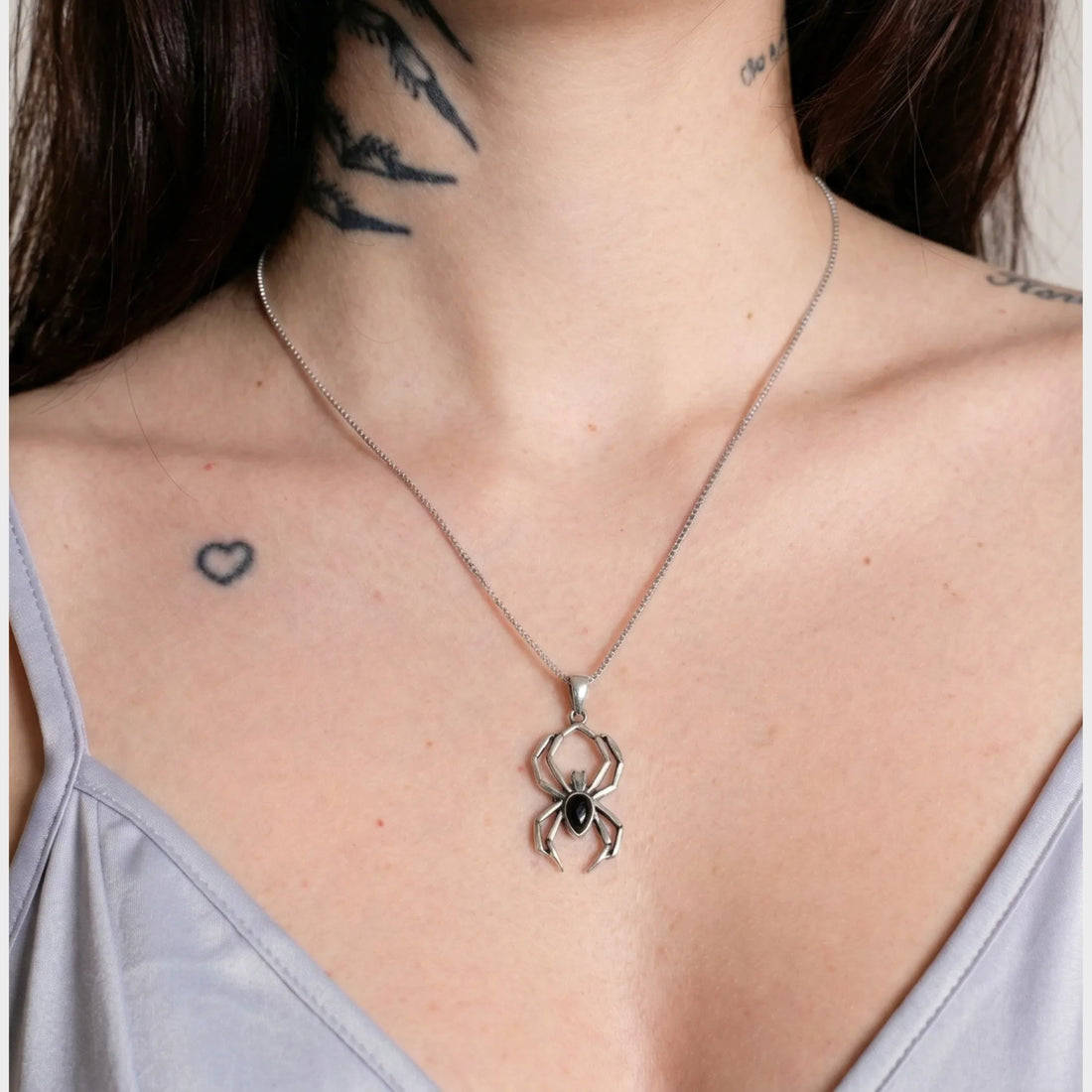 Moire Venom Spider Pendant