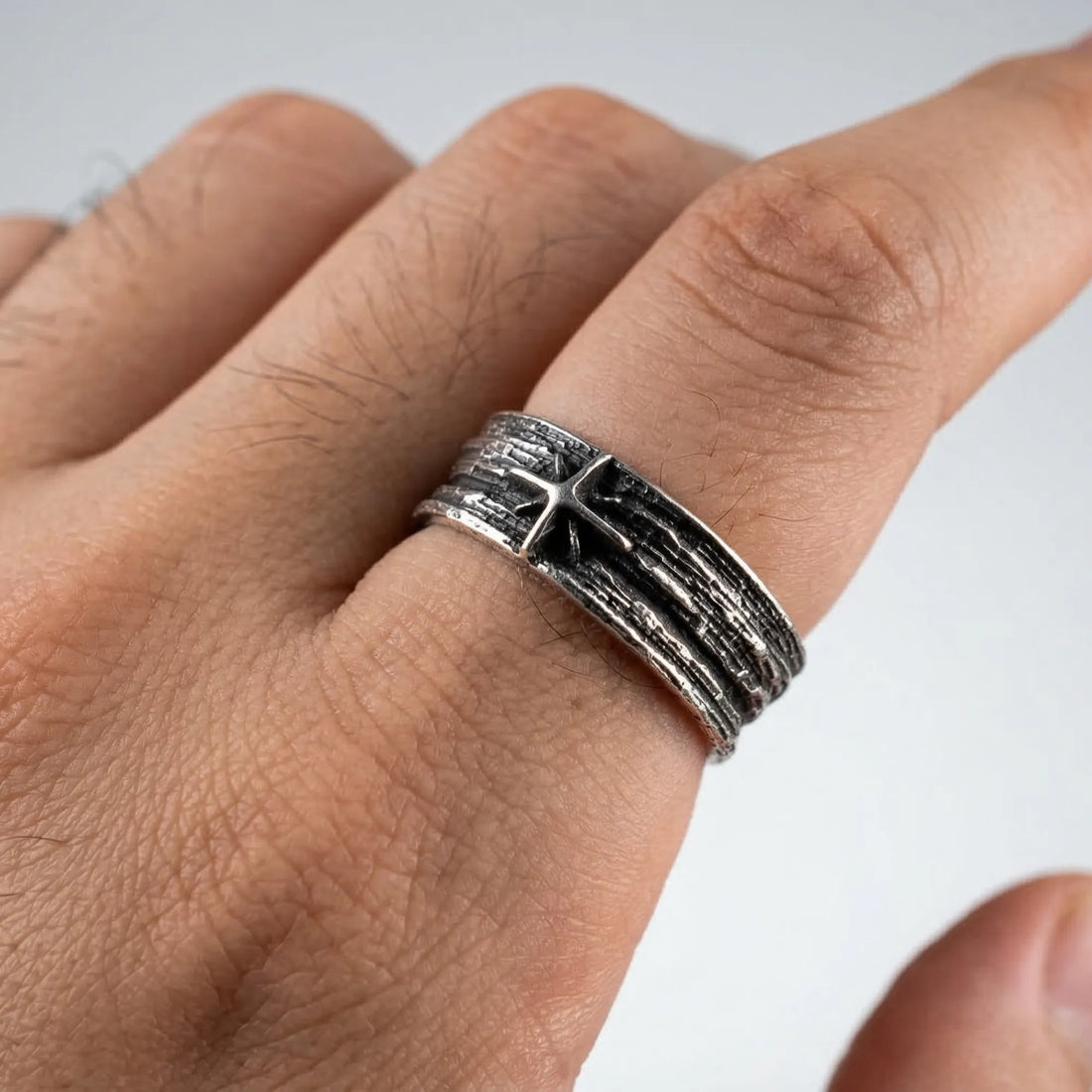 Moire Starry Night Ring — Midnight Aura