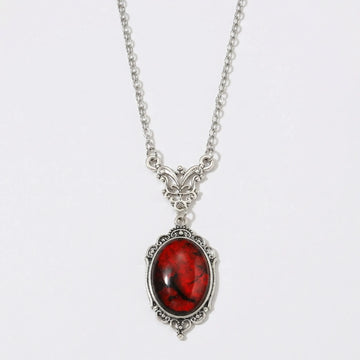 Moiré Vampire Relic Necklace