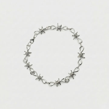 Moire Mini Barbed Wire Choker