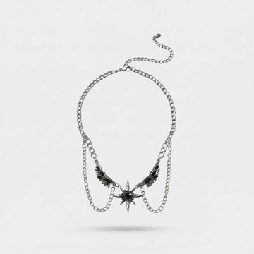 Moire Fallen Star Wing Chain