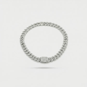 Moire Black Ice Cuban Chain