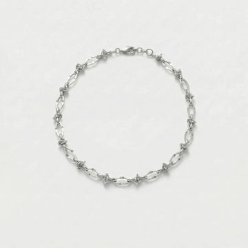 Moire Irregular Lips Knot Chain