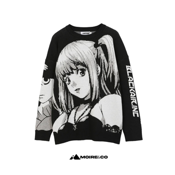 Anime Knit Sweater – Urban Streetwear Drop
