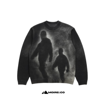 Moiré-Schattenstrickpullover – Urban Edge