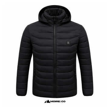 Moire Heatcore Hooded Jacket (+ FREE Power Bank & Gloves)