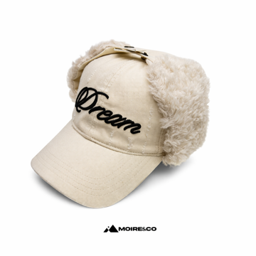 Moiré Dream Embroidered Bomber Cap