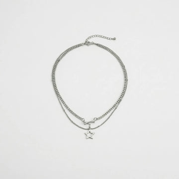 Moire Lone Star Layer Chain
