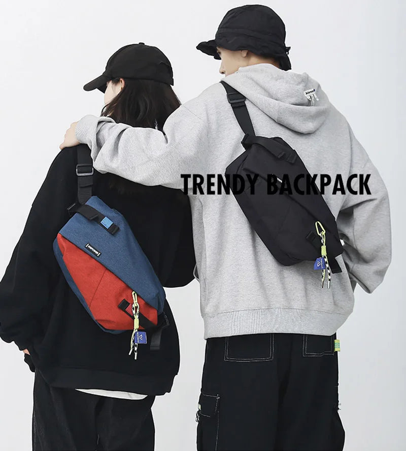 High Quality Nylon Panelled Waist Packs 2024 New Brand Unisex Chest Pack Casual Outdoor Travel Crossbody Bag Men Wasit Belt Bags