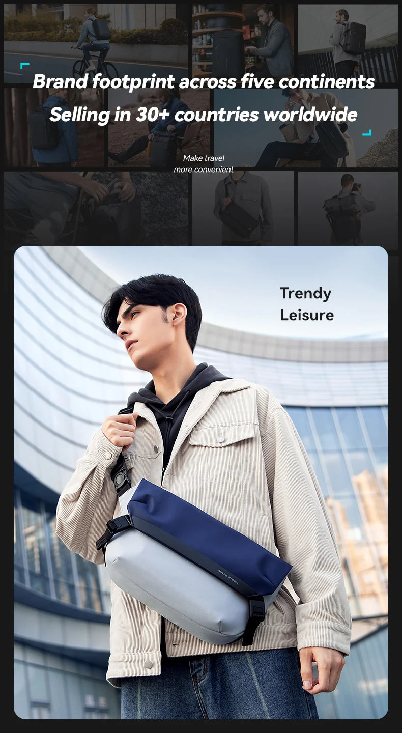 MarkRyden Mailman: Messenger Bags, large capacity, oxford material, multifunctional crossbody bag