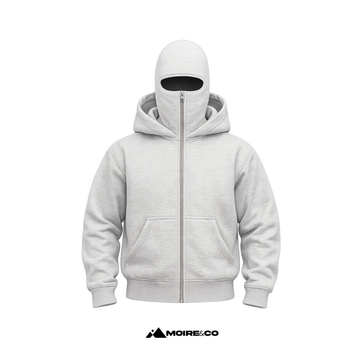 Moire Double Hat Hoodie – Urban Shield