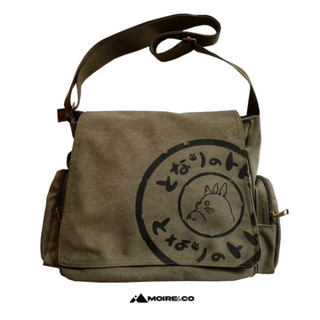 Moire Urban Canvas Crossbody Bag