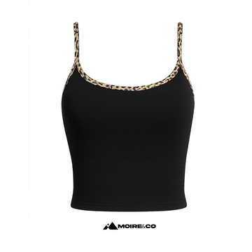 Pailletten-Cami-Crop-Top 